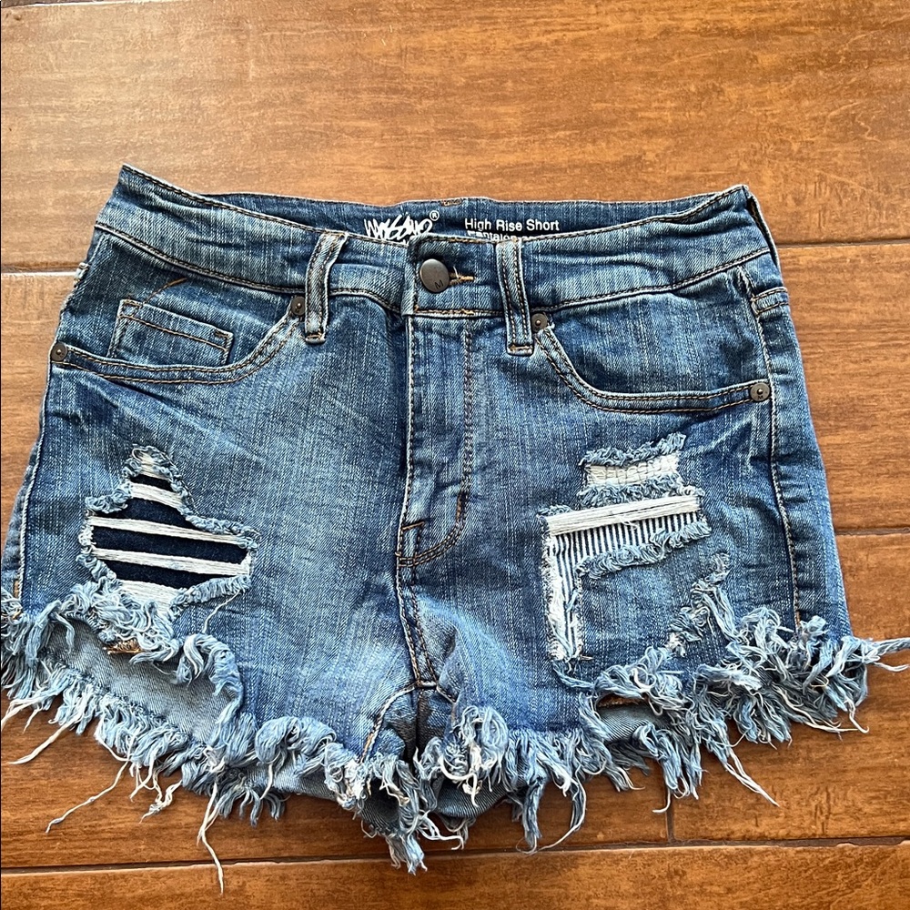 Wild Fable Frayed Hem Jean Shorts